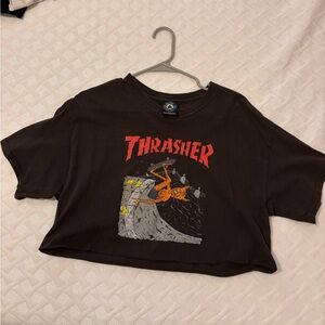 Cropped thrasher Tee